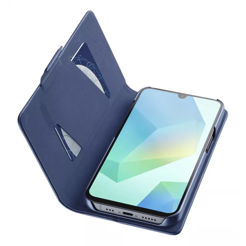 Cellularline Book - Galaxy A17 Etui typu książkowego, Folio, Samsung, Galaxy A17, 17 cm (6,7 inch), Niebieski