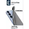 Cellularline Chroma - Galaxy A17 Kolorowe miękkie gumowe etui, Cover, Samsung, Galaxy A17, 17 cm (6.7 cala), Czarny