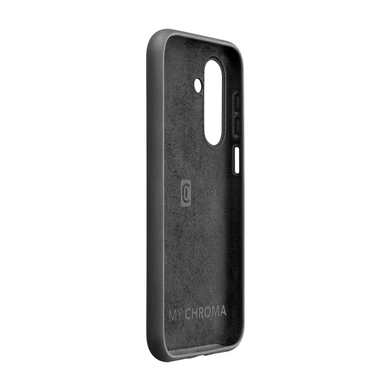Cellularline Chroma - Galaxy A17 Kolorowe miękkie gumowe etui, Cover, Samsung, Galaxy A17, 17 cm (6.7 cala), Czarny