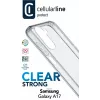 Cellularline Clear Strong - twarde etui Galaxy A17 z gumowymi krawędziami