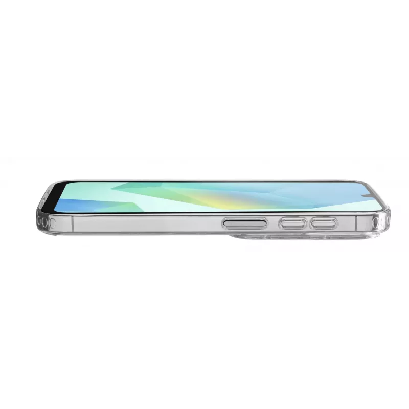 Cellularline Clear Strong - twarde etui Galaxy A17 z gumowymi krawędziami