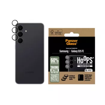 Ochrona obiektywu aparatu PanzerGlass Samsung Galaxy S25 FE 5G Scratch Shock Resistant