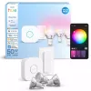 Philips Hue biały and colour ambience Zestaw startowy Essential: 3 inteligentne żarówki GU10 (345 lm) + ściemniacz
