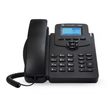 AudioCodes 405HD IP-Phone PoE GbE czarny