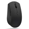 Zestaw klawiatury i myszy Lenovo 4X31R64328 — pełnowymiarowa (100%), RF Wireless + Bluetooth, układ niemiecki, czarna