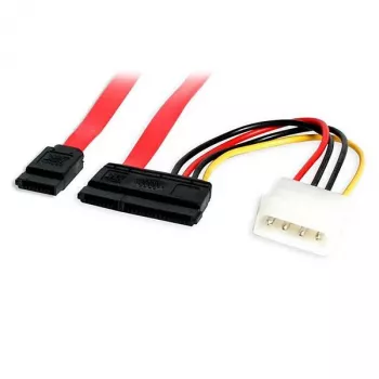 StarTech.com 18in SATA Serial ATA Data and Power Combo kabel