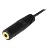 StarTech.com 12 ft PC Speaker Extension Audio kabel, 3.5mm, męski, 3.5mm, żeński, 3.7 m, czarny