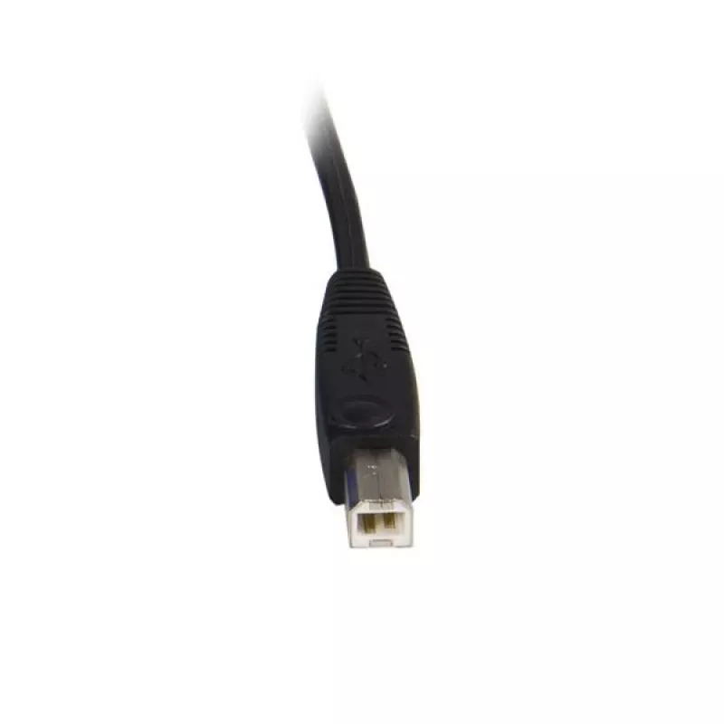 StarTech.com 10 ft 2-w-1 Uniwersalny kabel USB KVM, 3 m, USB, USB, VGA, Czarny, USB A + VGA