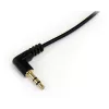 StarTech.com Kabel audio stereo cienki 3,5 mm na kątowy 0,3 m - M/M