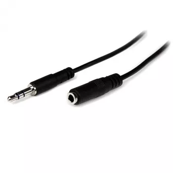 StarTech.com 1m cienki 3.5mm Stereokabel przedłużający audio - M/F