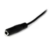 StarTech.com 1m cienki 3.5mm Stereokabel przedłużający audio - M/F