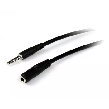 StarTech.com 1m 3.5mm 4-pozycyjny przedłużacz TRRS do zestawu słuchawkowego - M/F