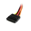 StarTech.com Przedłużacz zasilania SATA 12 cali 15-pin – SATA 15-pin, SATA 15-pin, 0,3048 m, Męski, Żeński, Prosty