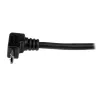 StarTech.com 2m Micro USB kabel - A to Up Angle Micro B, 2 m, USB A, Micro-USB B, USB 2.0, Męski/Męski, Czarny