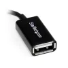 StarTech.com 5in Right Angle Micro USB to USB OTG Host Adapter M/F