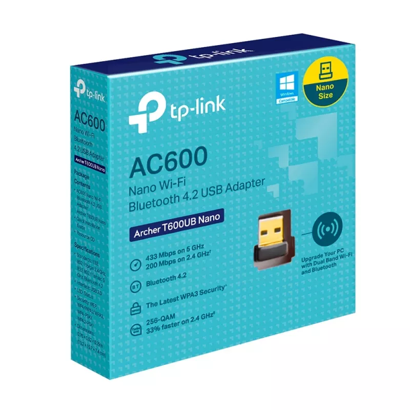 TP-Link ARCHER T600UB NANO karta sieciowa WLAN 433 Mbit/s