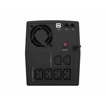 Conceptronic ZEUS08E 1500VA 900W UPS, IEC, Line-Interactive, 1,5 kVA, 900 W, sinusoidalny, 220 V, 240 V