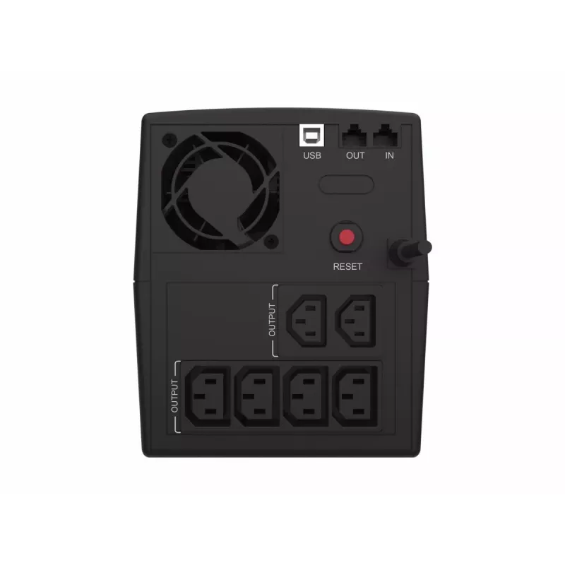 Conceptronic ZEUS08E 1500VA 900W UPS, IEC, Line-Interactive, 1,5 kVA, 900 W, sinusoidalny, 220 V, 240 V