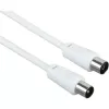 Kabel koncentryczny Schwaiger 5,0 m IEC - IEC 5 m biały