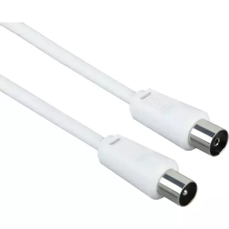Kabel koncentryczny Schwaiger 5,0 m IEC - IEC 5 m biały