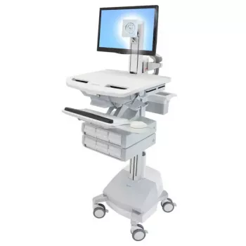 Wózek multimedialny Ergotron StyleView Aluminium szary biały