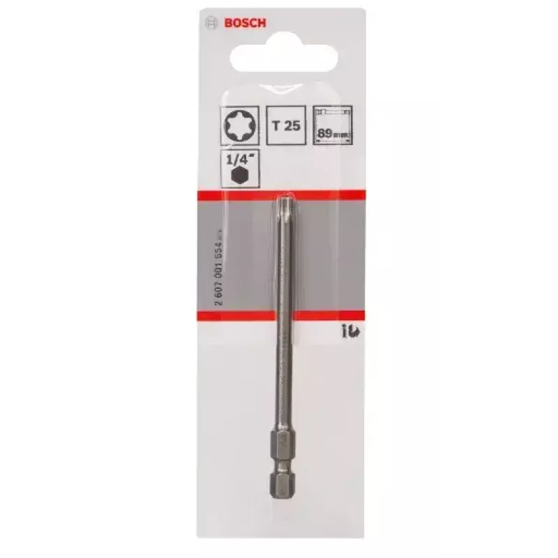 Końcówka wkrętakowa Bosch 2607001654 T25 ekstra twarda 89mm