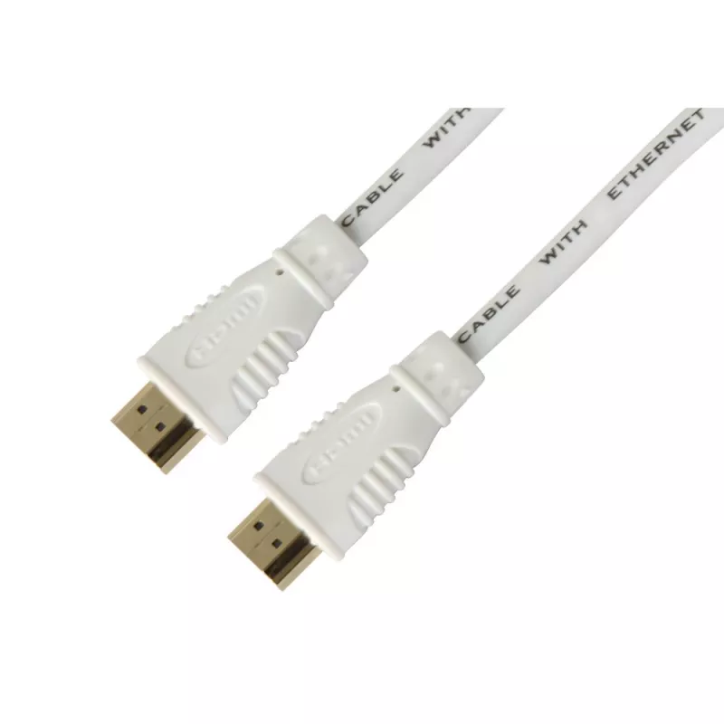 Techly ICOC HDMI-4-010NWT kabel HDMI 1 m HDMI Typ A (Standardowy) Biały