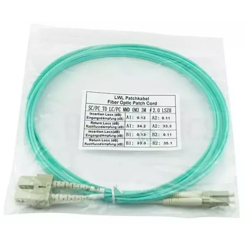 Kabel InfiniBand/światłowodowy BlueOptics 055702K512000003M-BO 3 m 2x LC 2x SC LC/APC