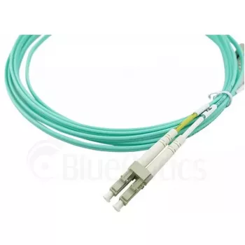BlueOptics InfiniBand kabel światłowodowy 10m 2x LC LC/APC zielony