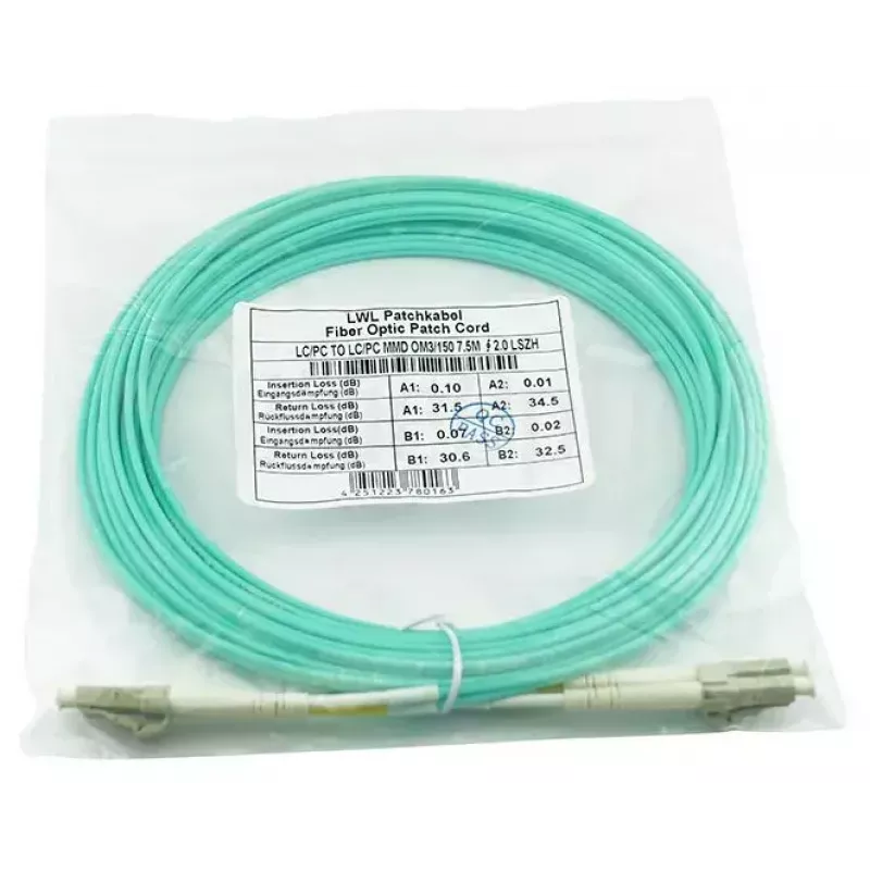 Kabel światłowodowy BlueOptics SFP3131EU0.5MK InfiniBand 0,5 m LC Aqua