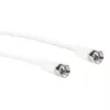 Kabel koncentryczny Schwaiger KVC250 052 F-type 5 m Biały
