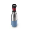 EMSA Bludrop Sleeve N3110700 butelka do picia Fitness, Sport 500 ml stal nierdzewna Niebieski, stal nierdzewna