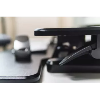 BakkerElkhuizen Regulowana podstawa do biurka Sit-Stand Desk Riser 2 Czarny