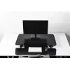 BakkerElkhuizen Regulowana podstawa do biurka Sit-Stand Desk Riser 2 Czarny