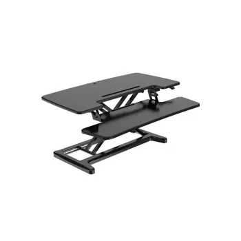 BakkerElkhuizen Regulowana podstawa do biurka Sit-Stand Desk Riser 2 Czarny