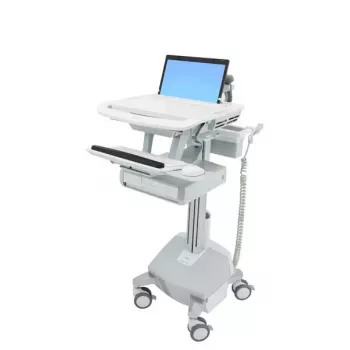 Wózek multimedialny Ergotron StyleView Aluminium szary biały