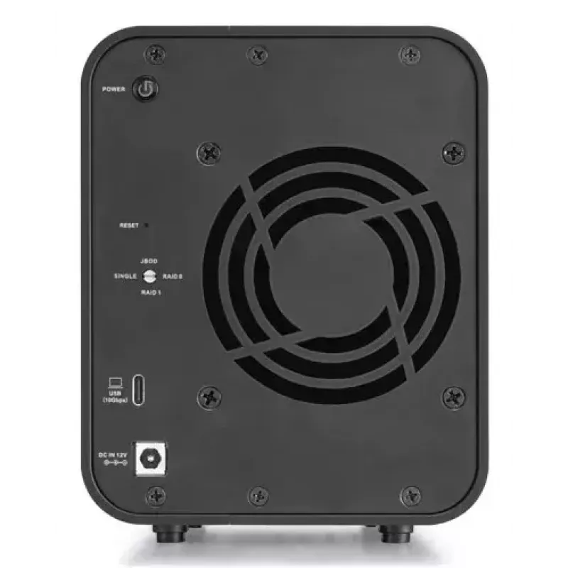 Macierz dyskowa TerraMaster D2-320 2 napędy HDD SSD Kompaktowa obudowa biurkowa