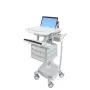 Wózek multimedialny Ergotron StyleView Aluminium szary biały