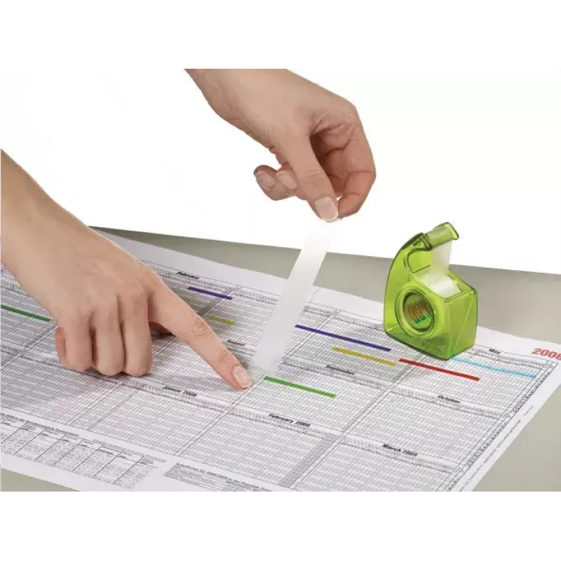 Dozownik taśmy Tesa 57956-00000-00 Plastikowy Zielony