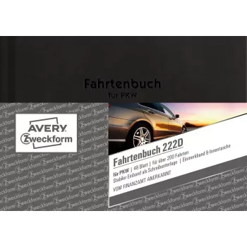Formularz/książka księgowa AVERY 222D A6 48 stron