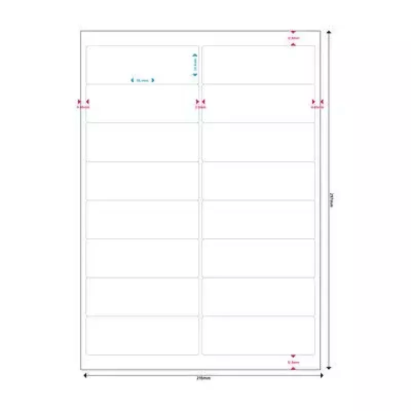Etykiety samoprzylepne MediaRange MRINK147