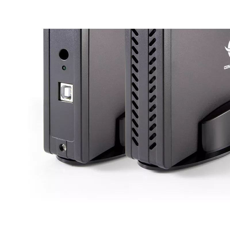 Conceptronic 3.5 cala Obudowa na dysk twardy, Obudowa HDD, 3.5 cala, Serial ATA, Serial ATA II, Serial ATA III, 0,48 Gbit/s, Łączność USB, Czarny