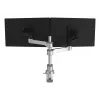 R-Go Tools Ramię do monitora R-Go Zepher Dual, do dwóch monitorów, w pełni regulowane, obciążenie 0–8 kg, 100% cyrkularny, czarny