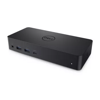 DELL D6000 Przewodowa stacja dokująca USB 3.2 Gen 1 (3.1 Gen 1) Type-C Czarna