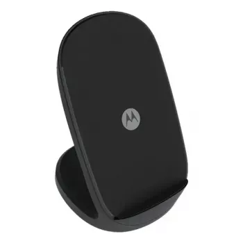Motorola SJW202-EU ładowarka do urządzeń mobilnych Smartfon Czarny USB Ładowanie bezprzewodowe Szybkie ładowanie Wewnętrzna