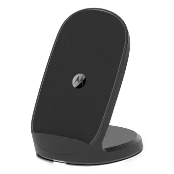 Motorola SJW202-EU ładowarka do urządzeń mobilnych Smartfon Czarny USB Ładowanie bezprzewodowe Szybkie ładowanie Wewnętrzna