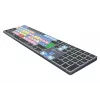 Logickeyboard LKB-MCOM4-TM-UK Klawiatura biurowa Bluetooth QWERTY angielska szaro-tytanowa