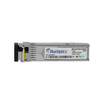 Moduł transceivera światłowodowego BlueOptics SFP-BX1550-E-ZZBD01F-BO LC Aluminium 20g