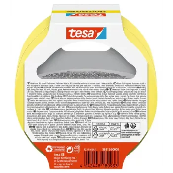 Taśma duct tape Tesa 56212-00000-02, taśma maskująca, 25 m × 25 mm, żółty, 2 szt.