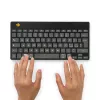 Ergonomiczna klawiatura R-Go Tools R-Go Compact Break, kompaktowa klawiatura z oprogramowaniem przypominającym o przerwach, QWERTY (IT), Bluetooth, czarna